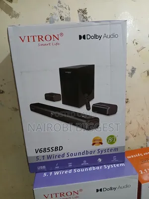 Vitron 5.1 Channel Wired Best Soundbar System