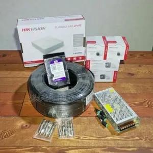 4 Channel Hikvision DVR Kit 1080p Full Hd 2mp Waterproof CCTV Cameras