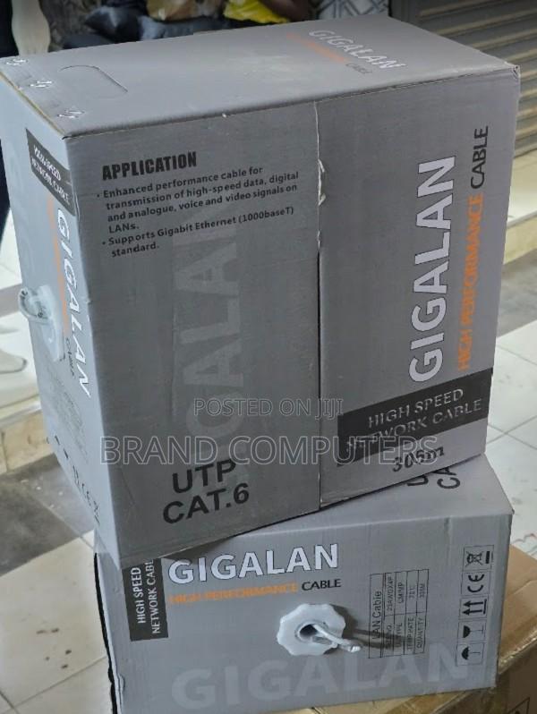 Gigalan Cat 6 Indoor Lan Cable 305meters
