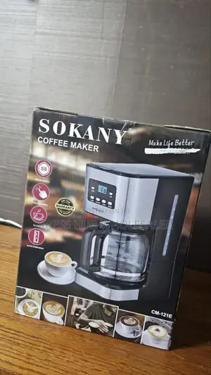 Sokany Cm-121e Programmable Digital Coffee Maker: 