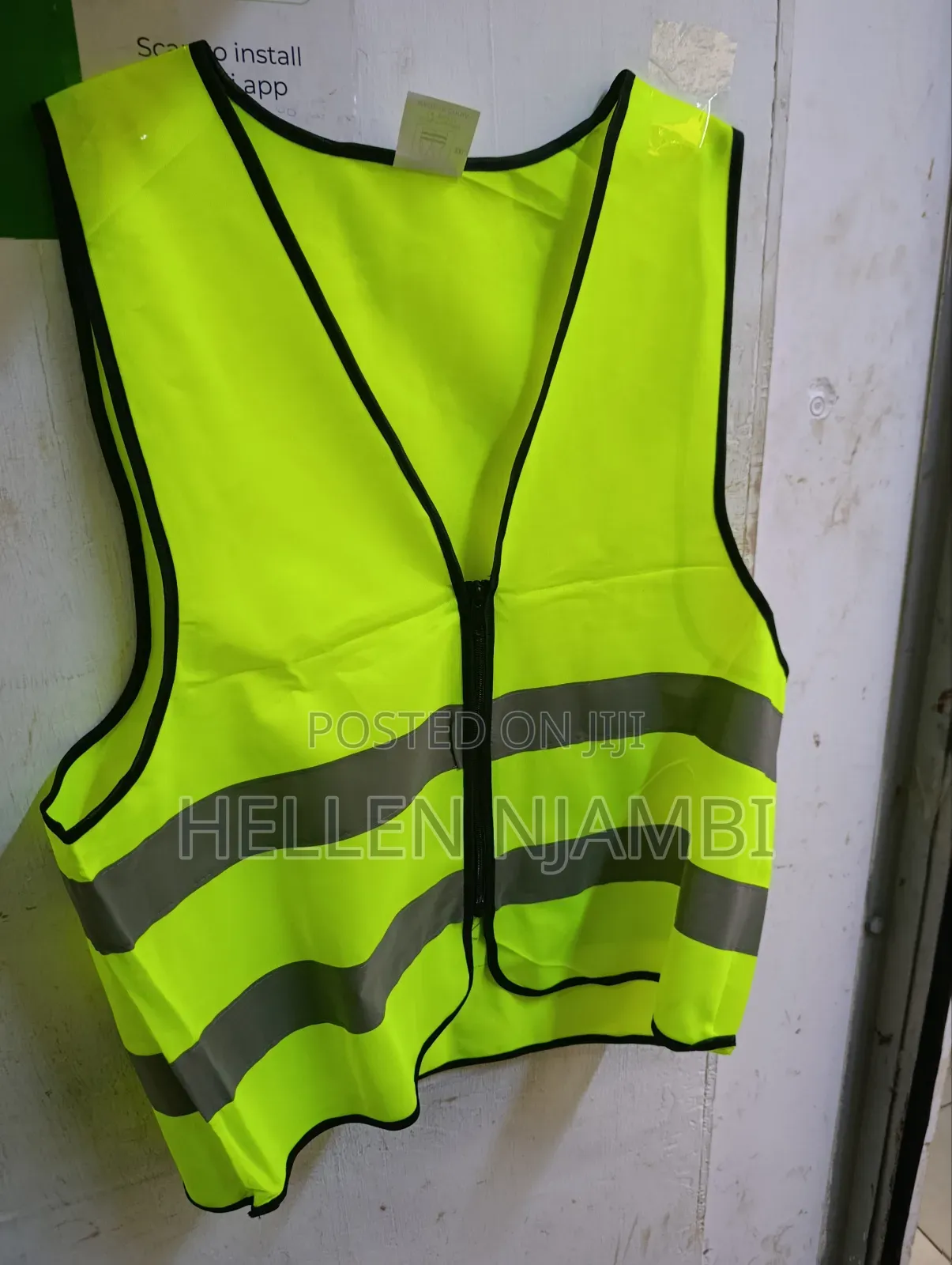 Reflective Safety Vest (Zippered)
