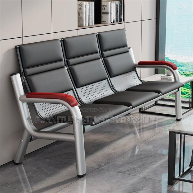 Reception Furniture Sets: 5-seater Executive Office Sofa - thumbnail 4