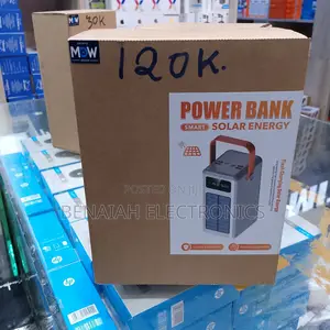 Efficient Powerbank 120000 Watts.Solar Powerbank