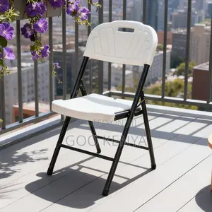 Home Chair; Foldable Outdoor White Event Chair