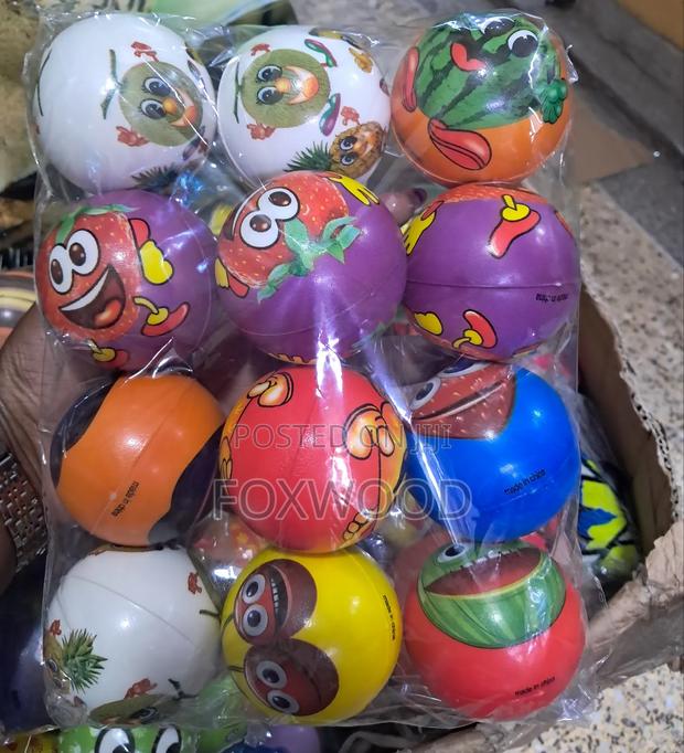 Assorted Sponge or Foam Stress Balls. 12 - thumbnail 2