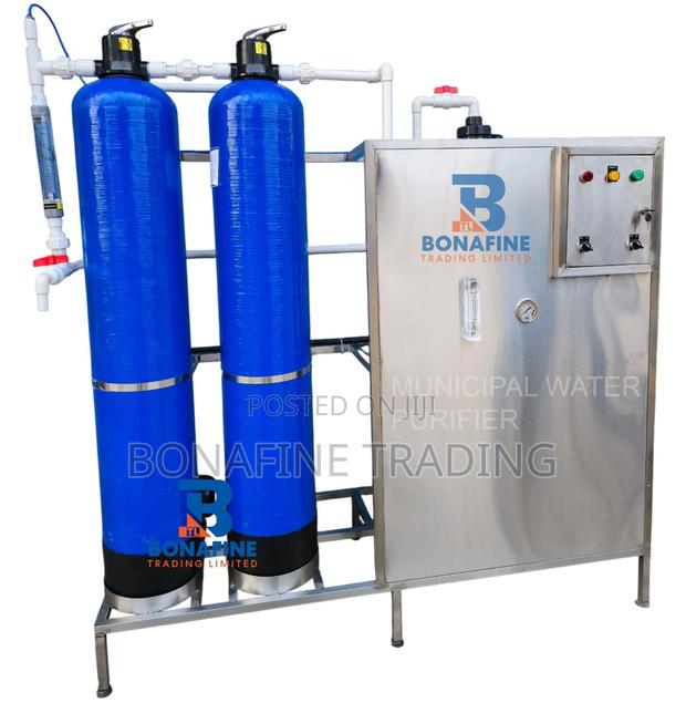 1000plh Pure Water Skid - main view