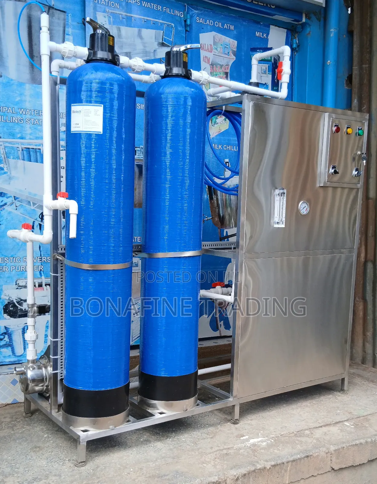 1000plh Pure Water Skid