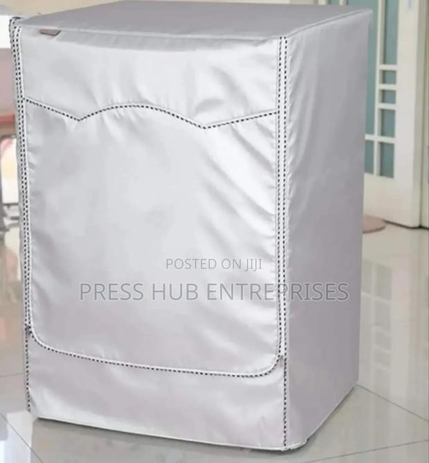 Waterproof Front-Load Washing Machine Cover. - main view