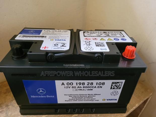 Mercedes Benz Oem Din 80 Agm Start Stop Battery