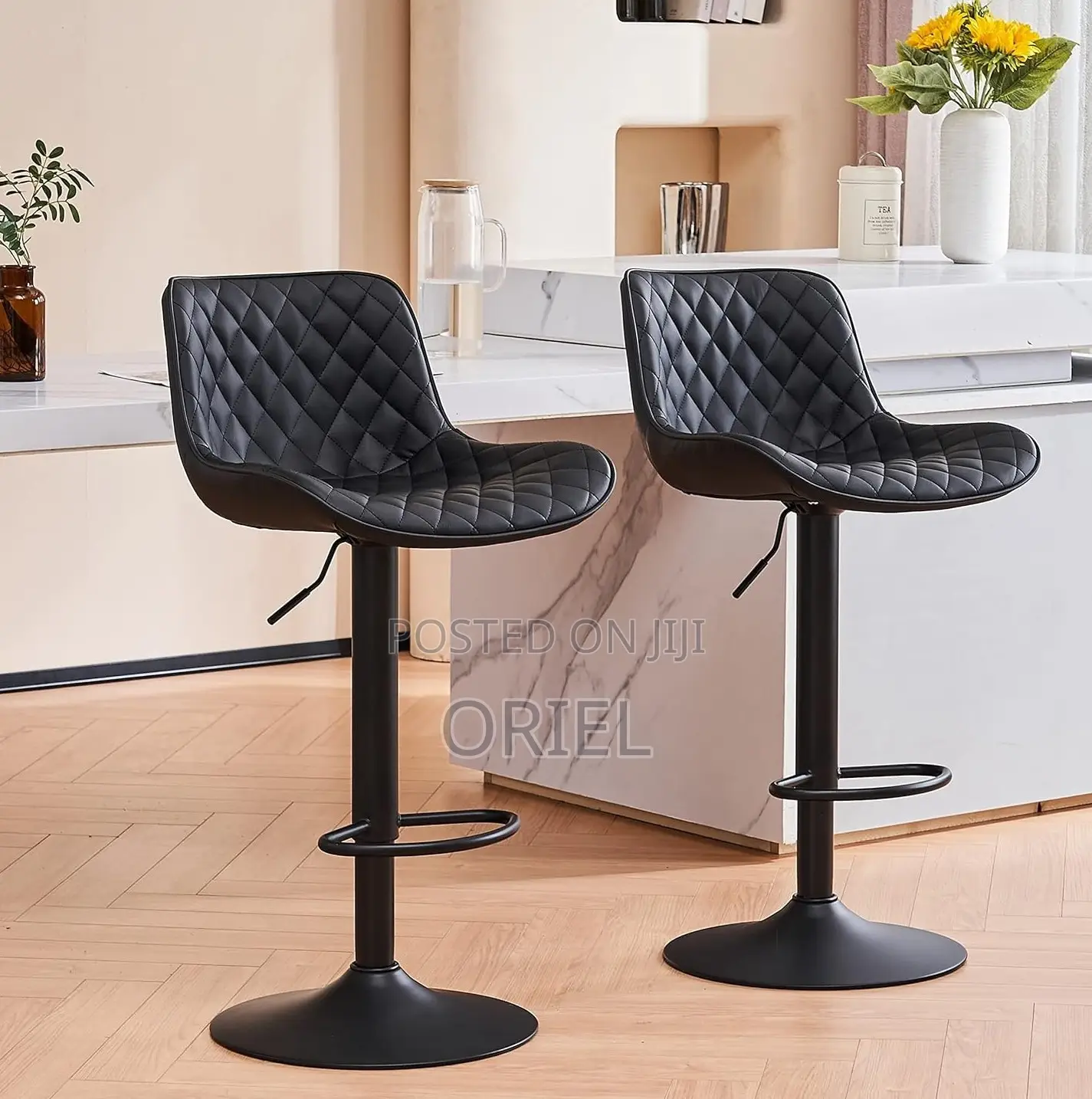 Home Chairs; Multi-Purpose Adjustable Barstool for Kitchen Counter