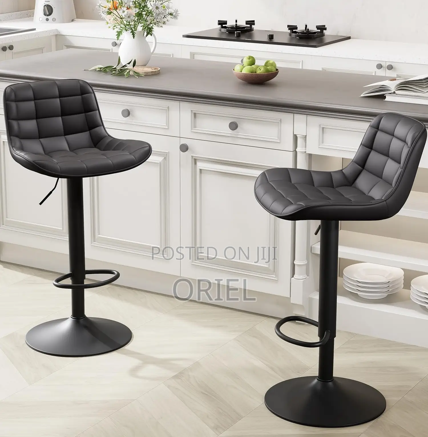 Home Chairs; Multi-Purpose Adjustable Barstool for Kitchen Counter