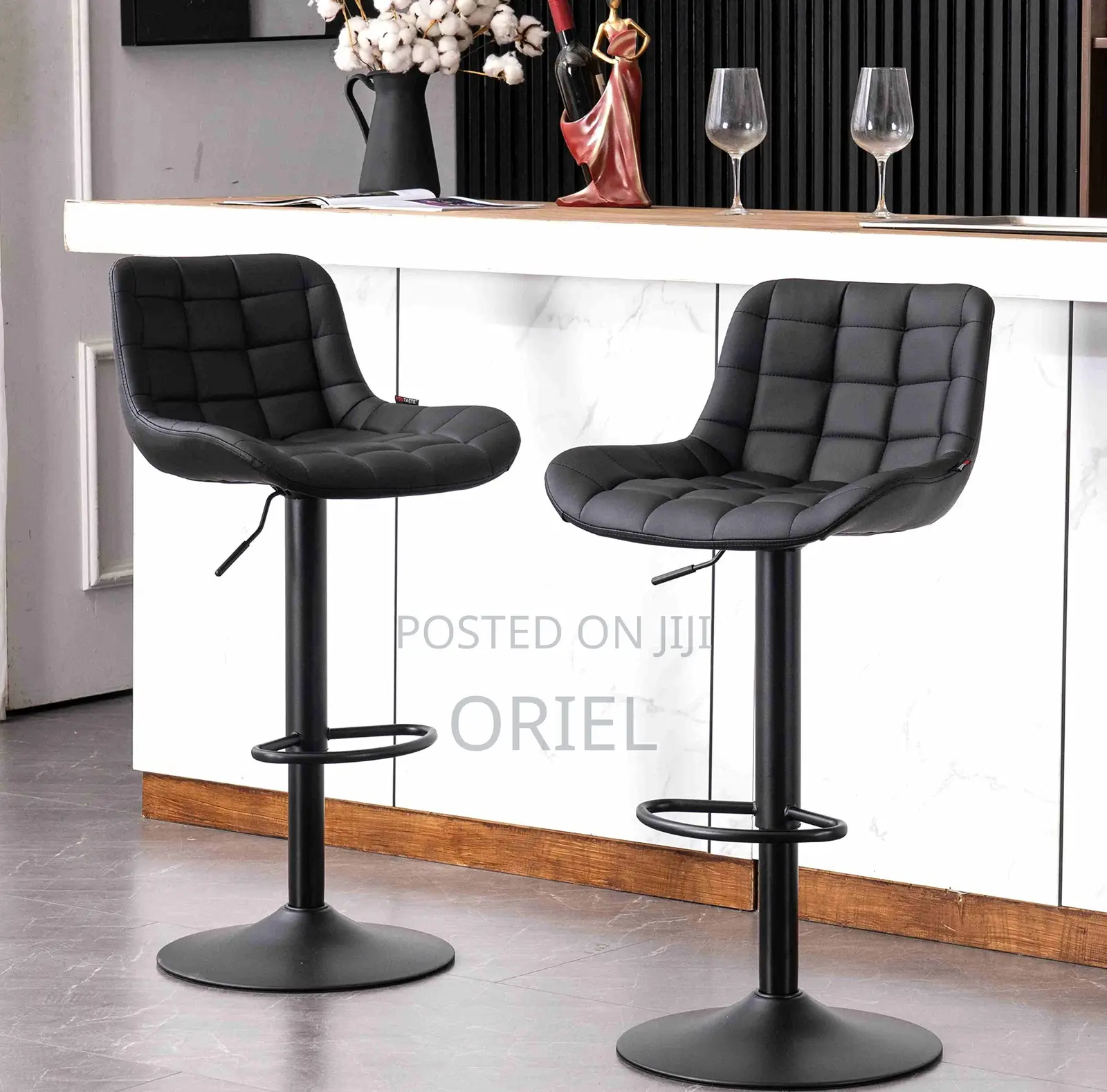 Home Chairs; Multi-Purpose Adjustable Barstool for Kitchen Counter