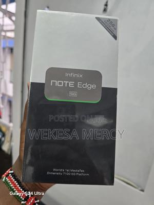 New Infinix Note Edge 256 GB Blue - main view