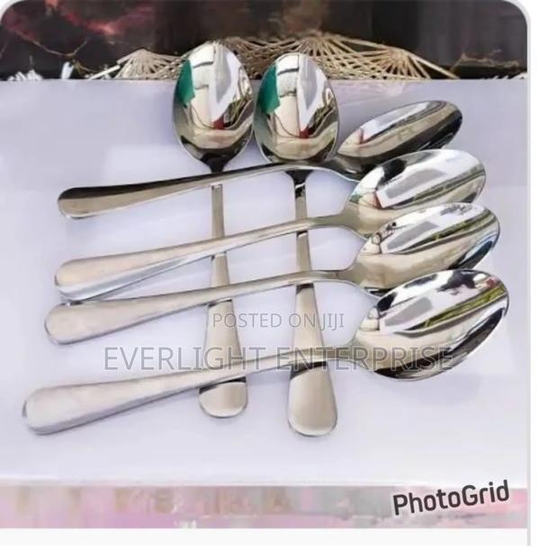 Set of 6 Table Spoons Available