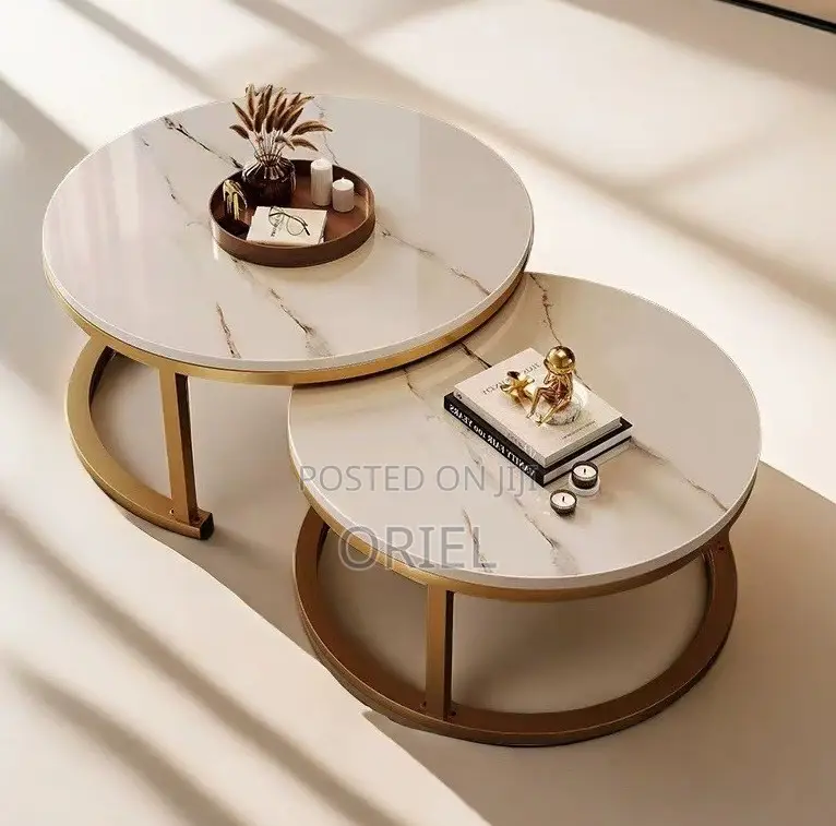 Coffee Tables; Designer Marble Coffee Tables for Home – Pair