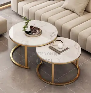 Coffee Tables; Designer Marble Coffee Tables for Home – Pair