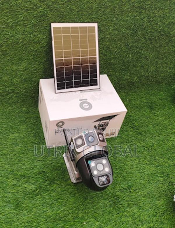 V380 Pro Dual Camera Solar Wifi Cctv System