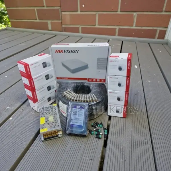 Low Maintenance 8 Hikvision 1080p Full Hd 2mp CCTV Cameras Full System
