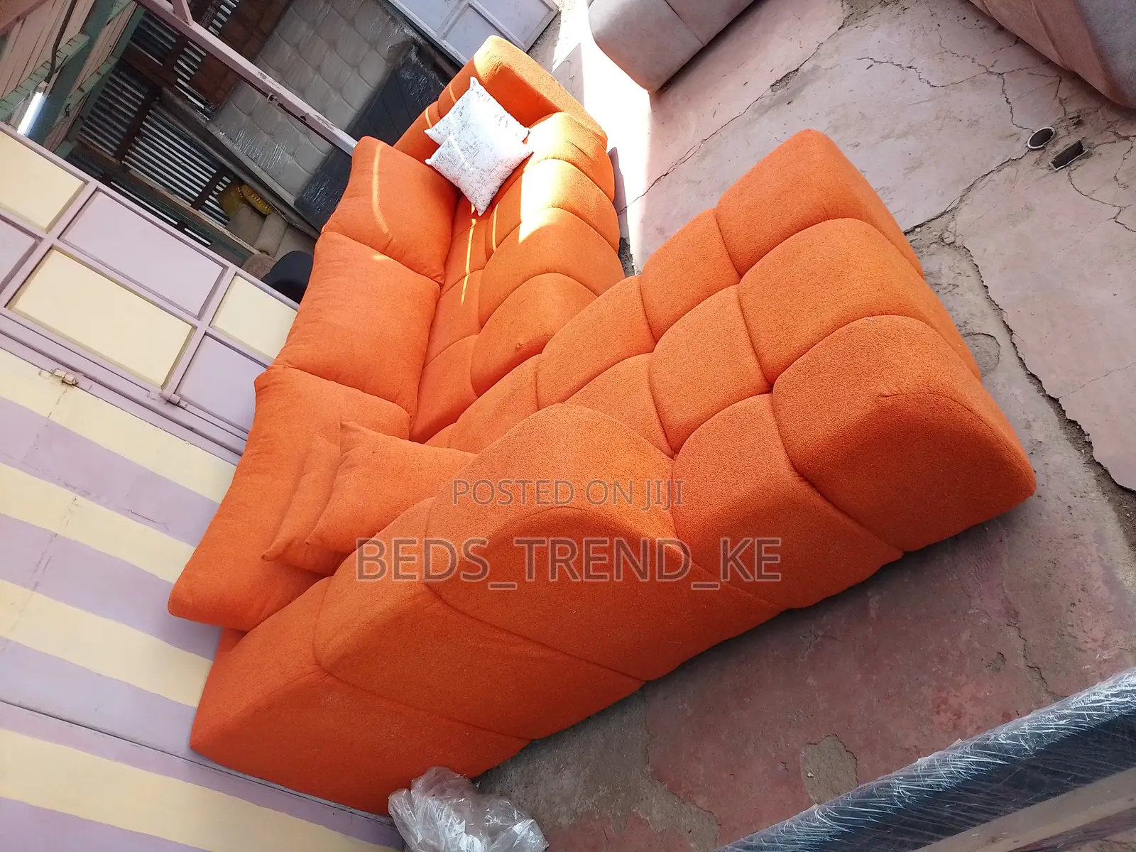 Energized Orange Bubble L Seat