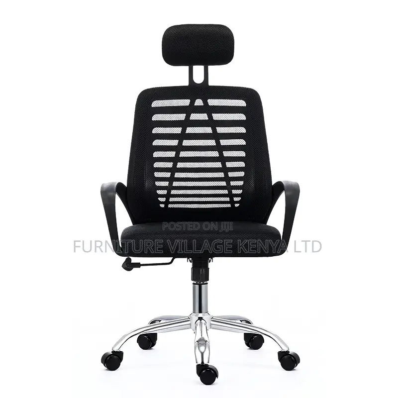 Office Chairs: High-back Headrest Home Office Seat