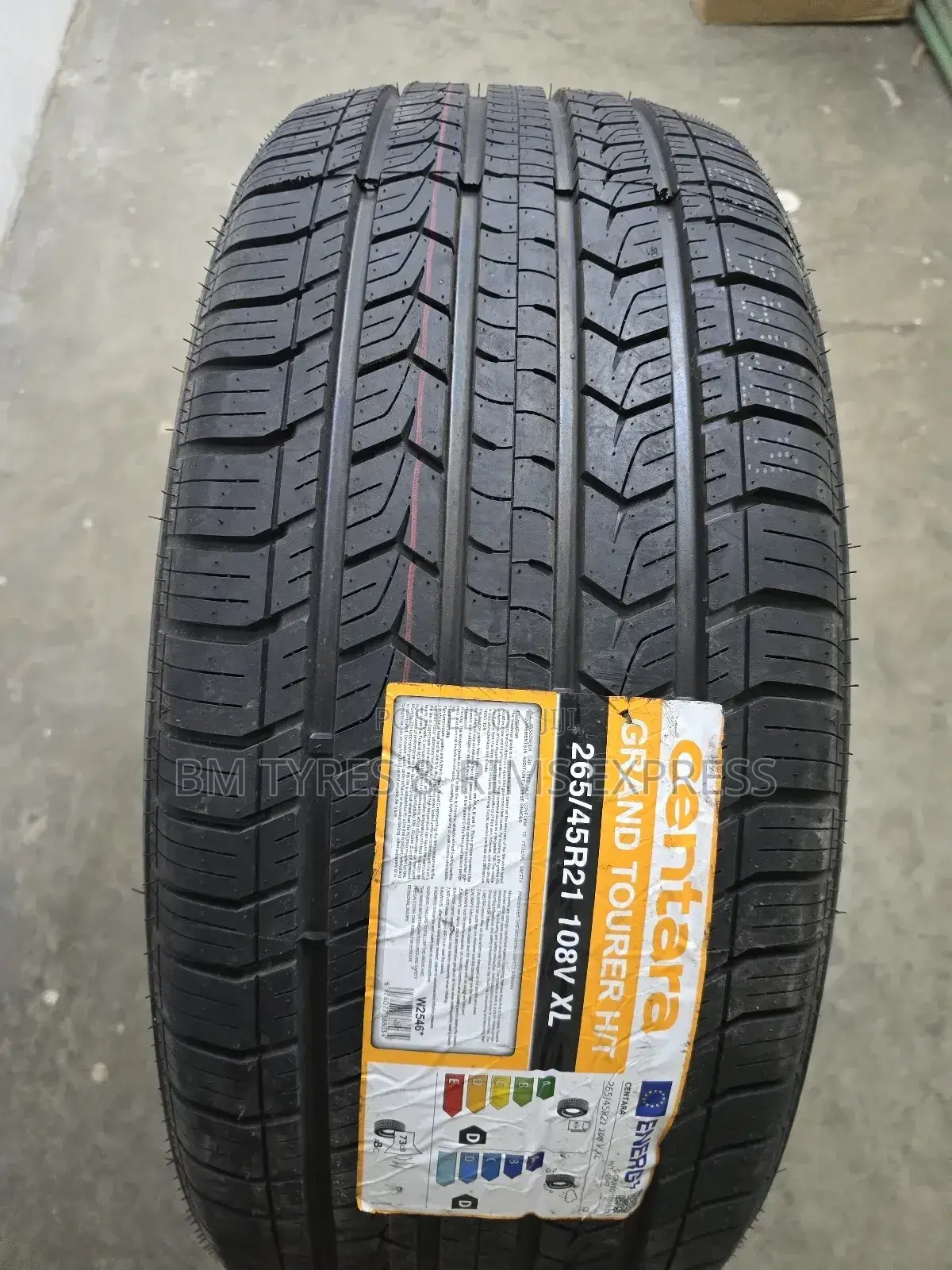 265 /45 R21 Centara Tyres (Grand Touring)