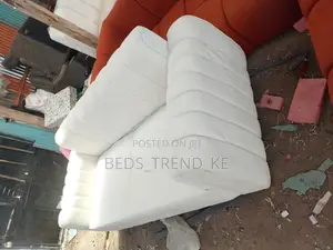Neutral 3 Seater Creamy Sofa