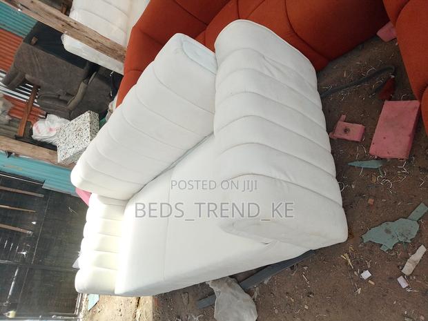 Neutral 3 Seater Creamy Sofa
