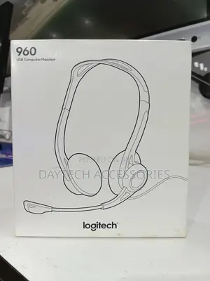 Logitech 960 Usb Computer Headset - Black