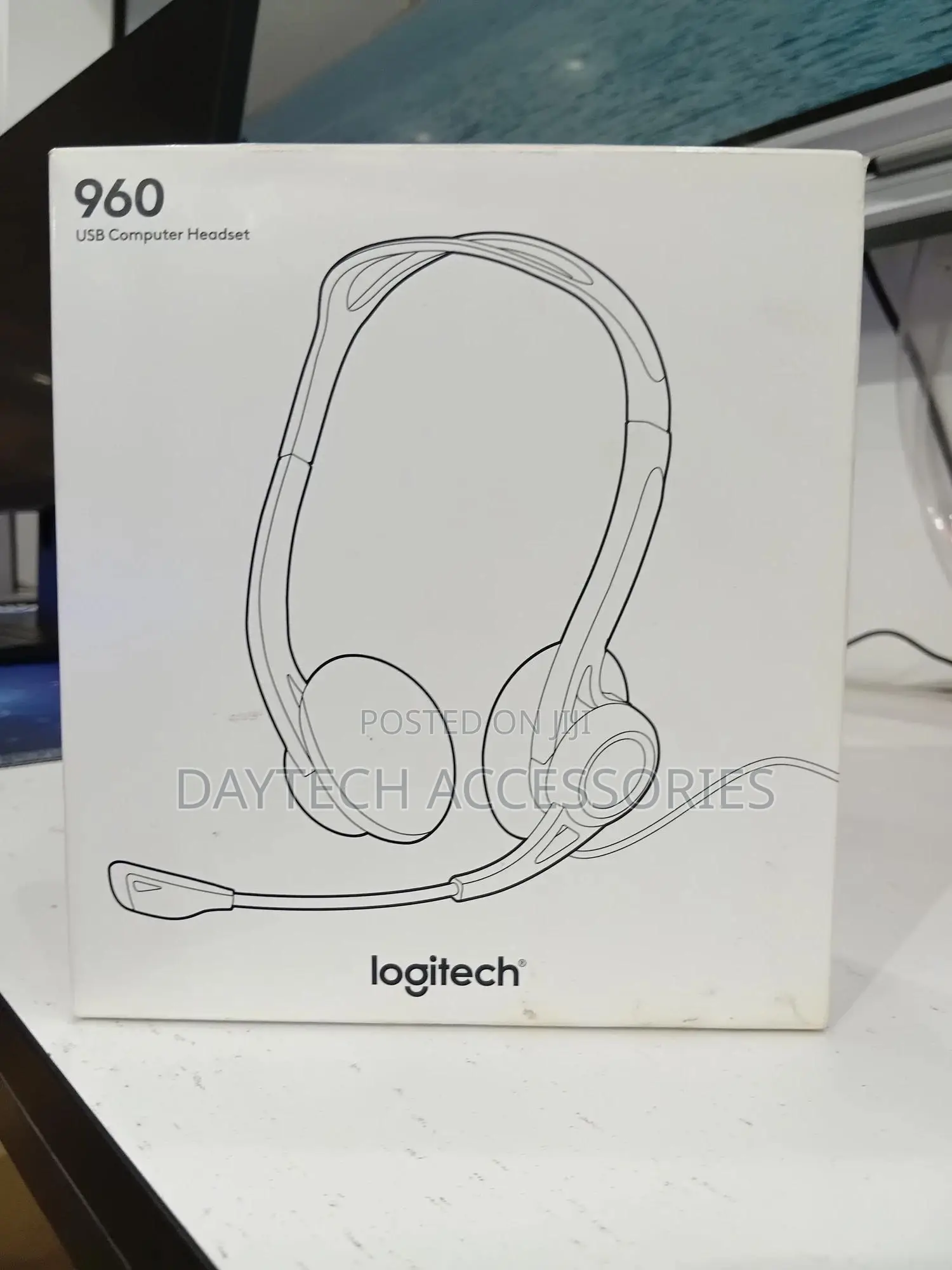Logitech 960 Usb Computer Headset - Black