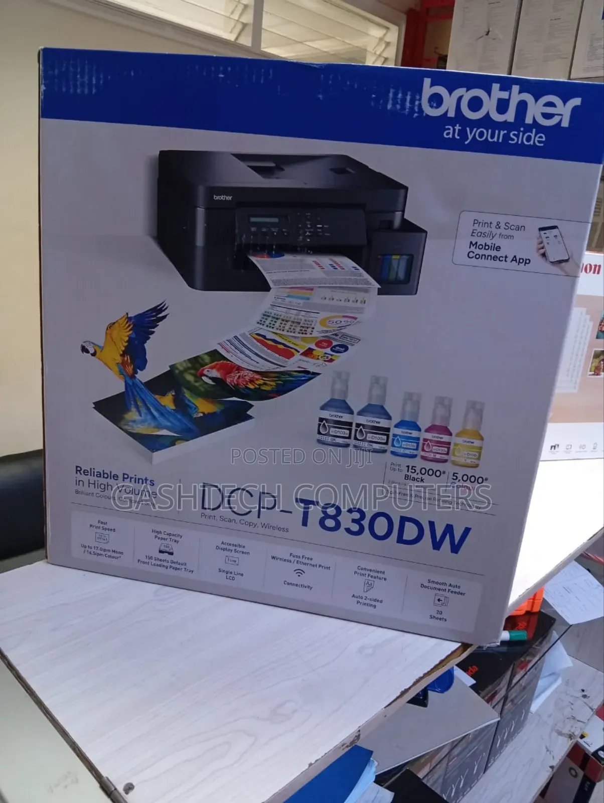 Brother DCP T830 Dw All-in-One Ink Tank Printer