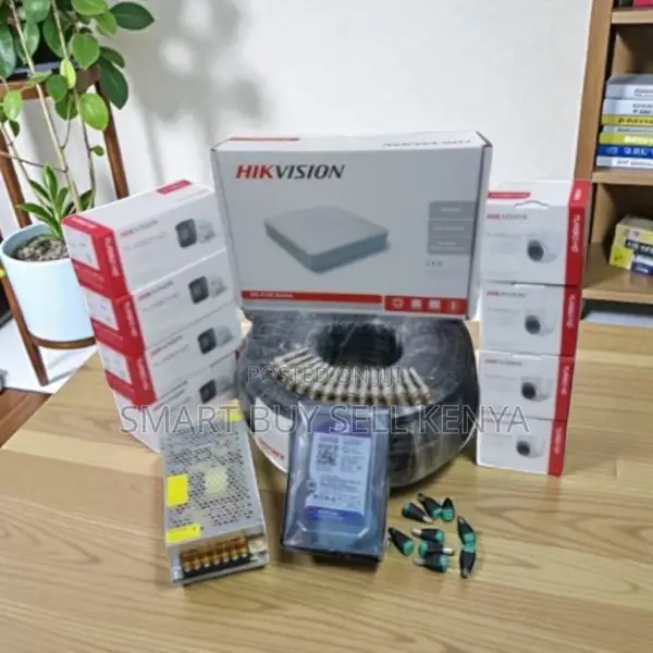 Premium Quality 8 Hikvision 1080p Full Hd 2mp CCTV Cameras Full System