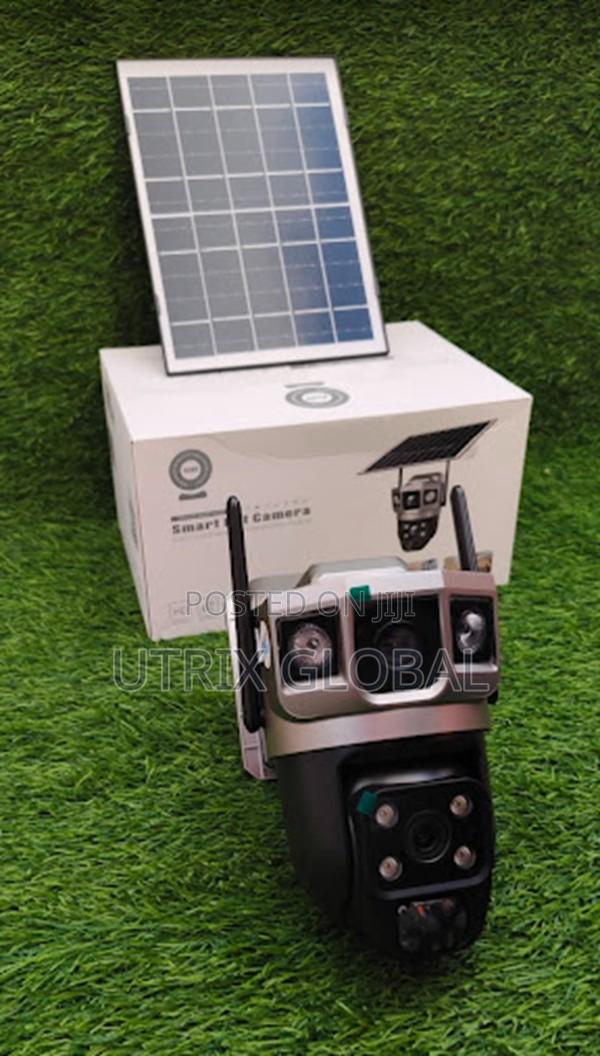 V380 Pro Dual Camera Solar Wifi Cctv Home Security