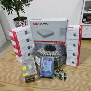 Outdoor Security 8 Hikvision 1080p Full Hd 2mp CCTV Cameras Full Kit