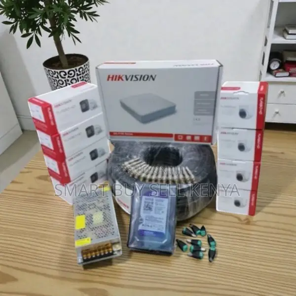 Outdoor Security 8 Hikvision 1080p Full Hd 2mp CCTV Cameras Full Kit