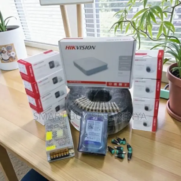 Indoor Security 8 Hikvision 1080p Full Hd 2mp CCTV Cameras Full Kit