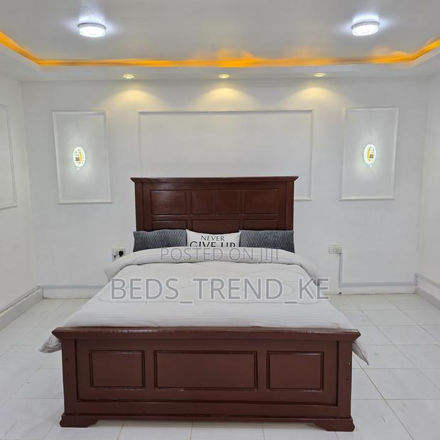 Clean Designer Inspired 5 by 6 Bed