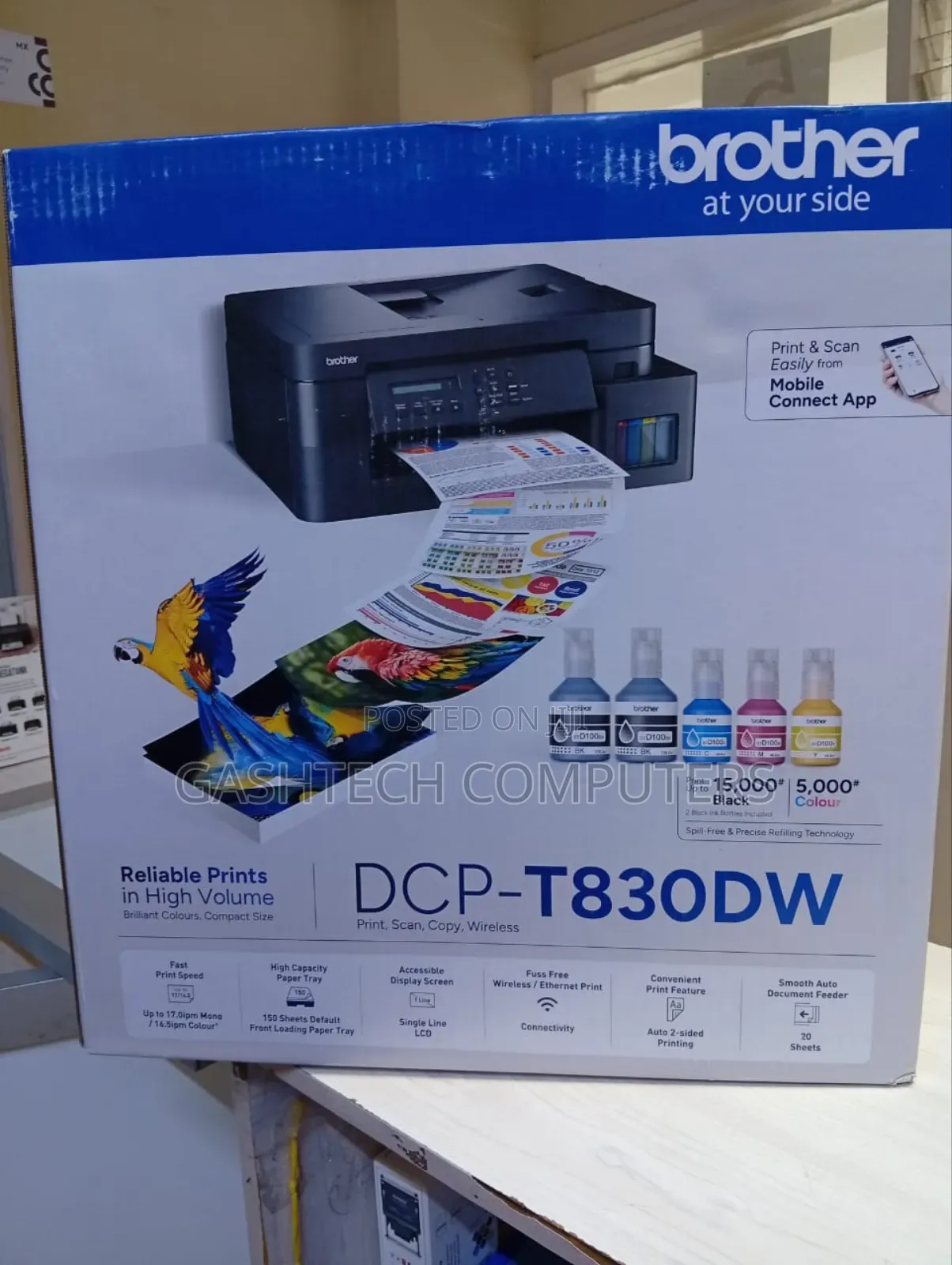Brother DCP-T830dw Printer