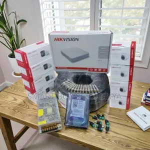 Very Clear 8 Hikvision 1080p Full Hd 2mp CCTV Cameras Full System Kit