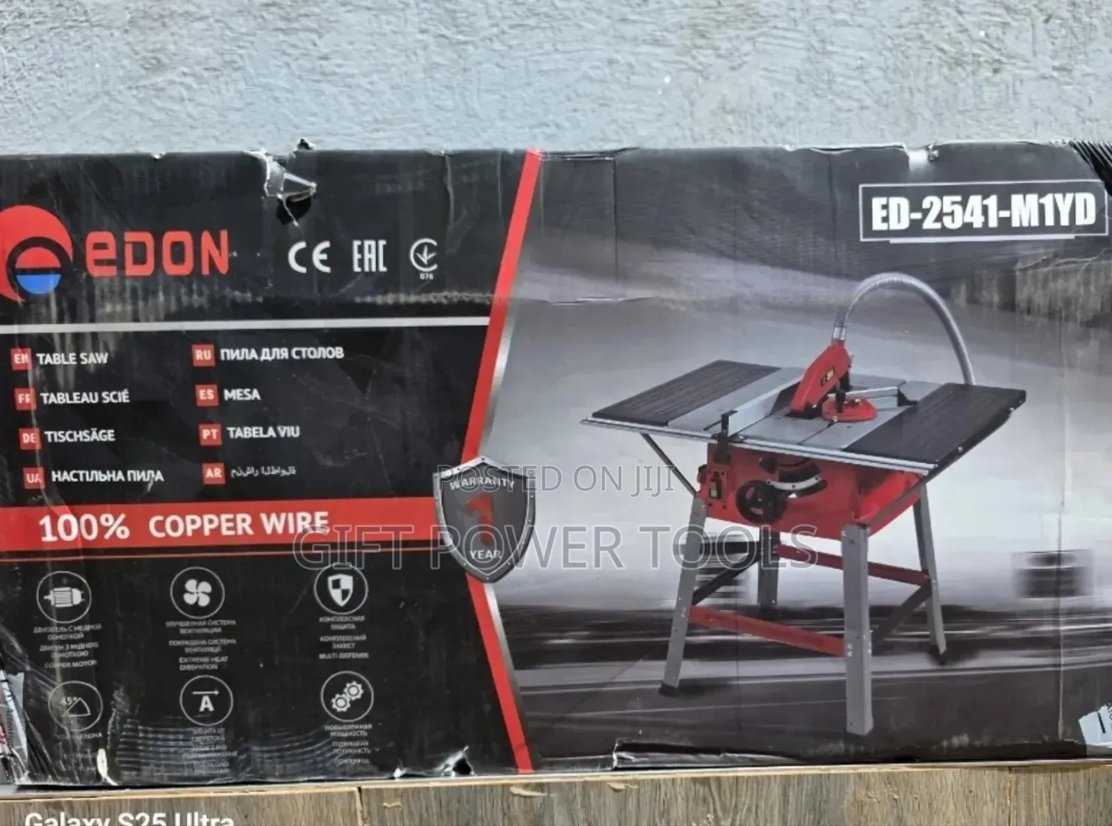 Edon Electric Table Saw/Quality Table Saw
