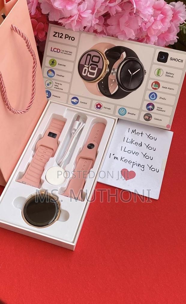 Love You Smart Watch Valentines / Birthday Gift for Her 