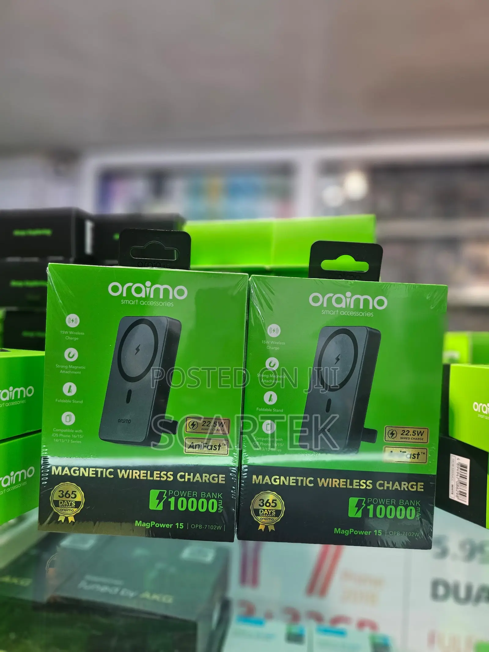 Oraimo Powerbank Magnetic Wireless Charge
