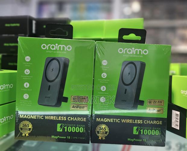 Oraimo Powerbank Magnetic Wireless Charge - thumbnail 2