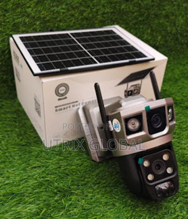 V380 Pro Solar Wifi Security Camera No Power Needed