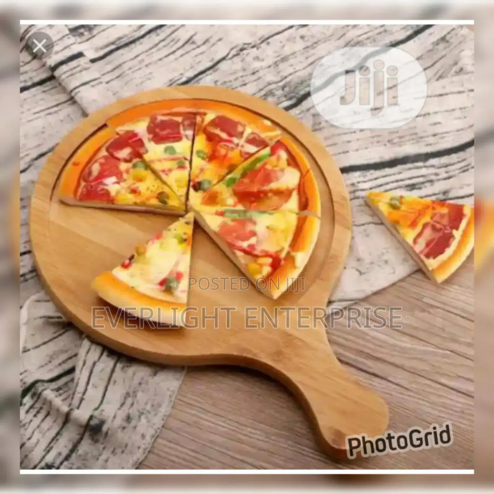Bamboo Pizza Board Plate