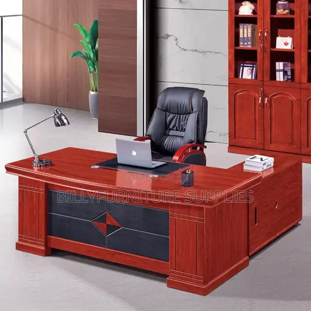 1800mm Mahogany Desk