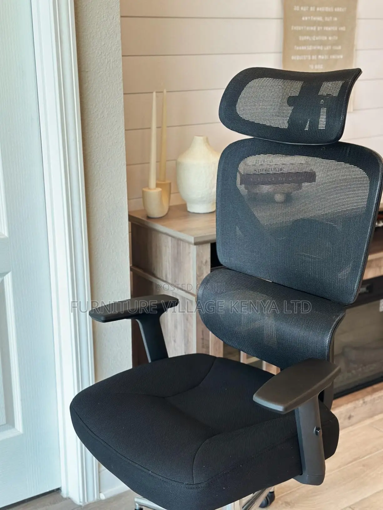 Office Chairs: High-back Ergonomic Orthopedic Seat