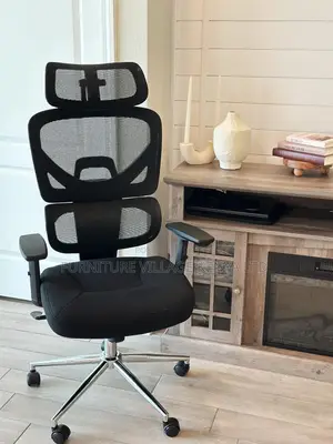 Office Chairs: High-back Ergonomic Orthopedic Seat