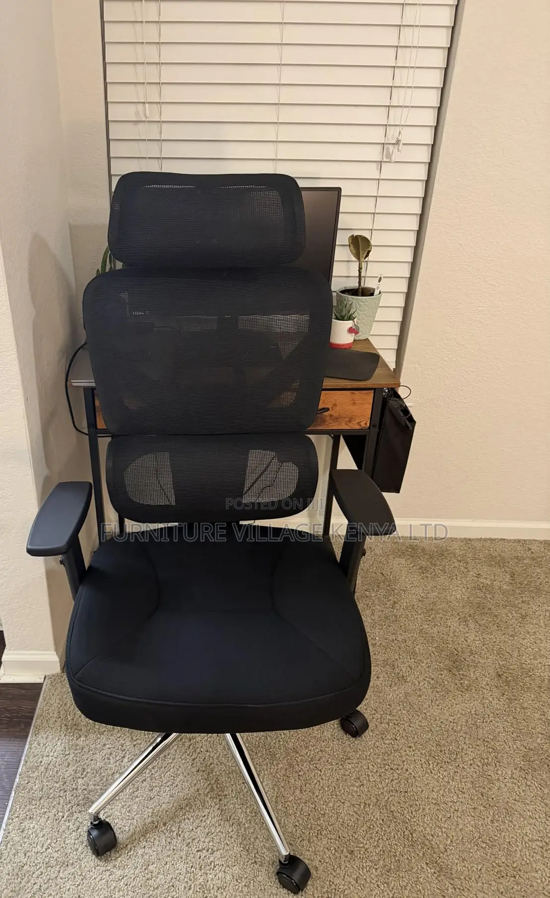 Office Chairs: High-back Ergonomic Orthopedic Seat