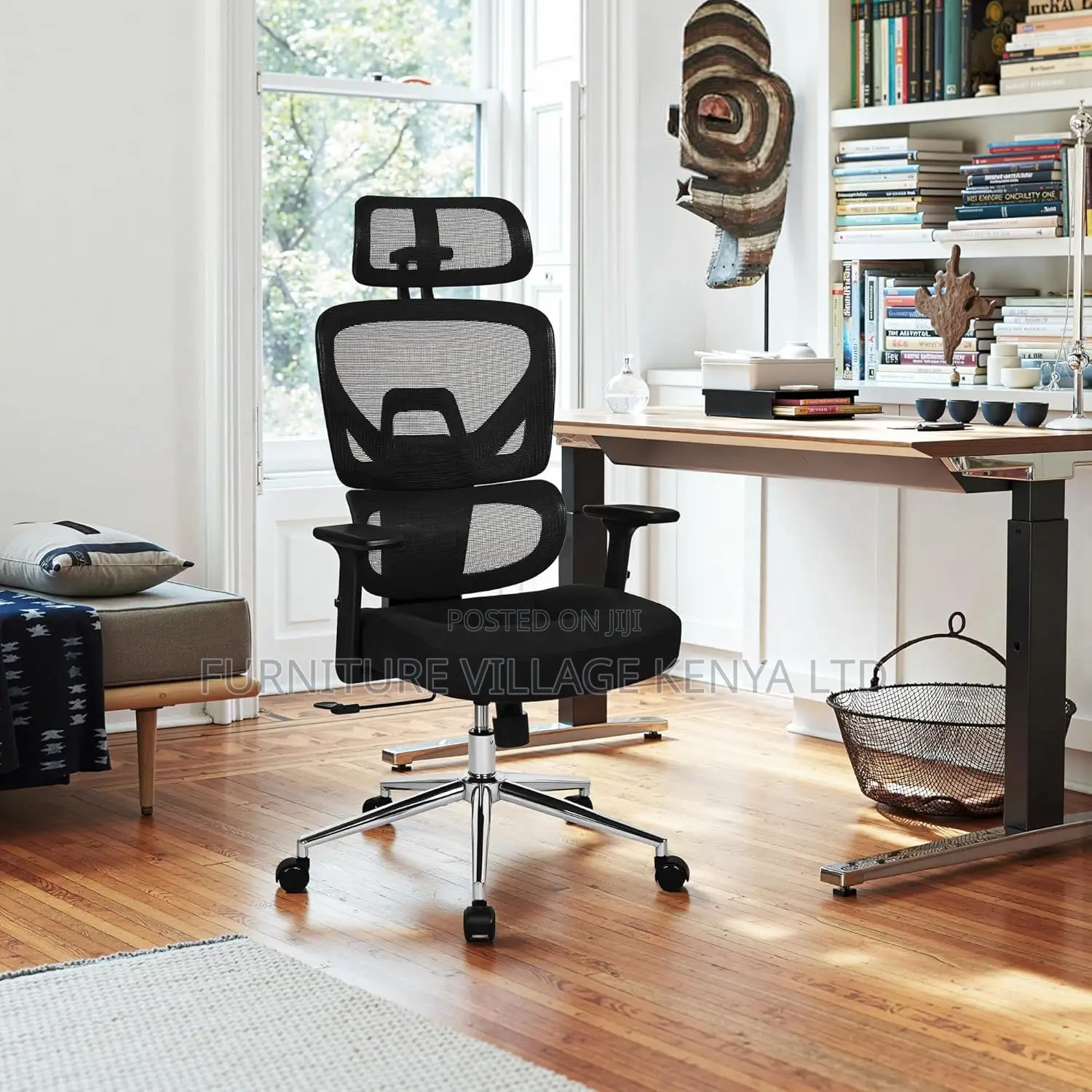 Office Chairs: High-back Ergonomic Orthopedic Seat