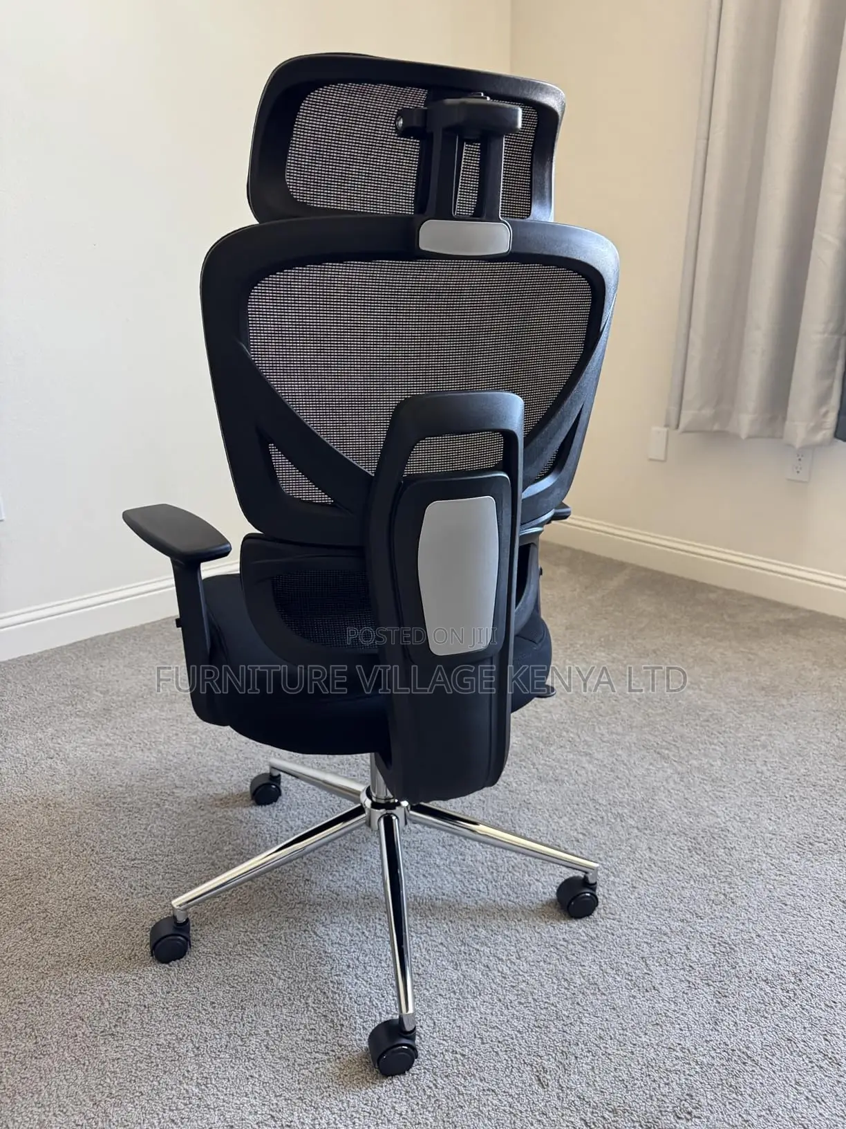 Office Chairs: High-back Ergonomic Orthopedic Seat